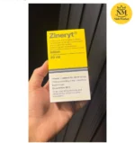 نمای ۳ محلول موضعی زینریت؛ پودر و حلال برای تهیه محلول پوستی با بسته‌بندی اصلی