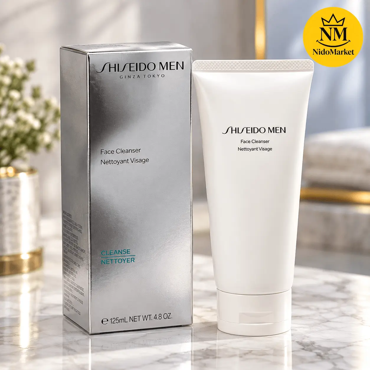 Men-Face-Cleanser-D8ADD8ACD985-DBB1DBB2DBB5-D985DB8CD984.webp شوینده صورت مردانه شیسیدو Shiseido Men Face Cleanser حجم ۱۲۵ میل - تصویر 1