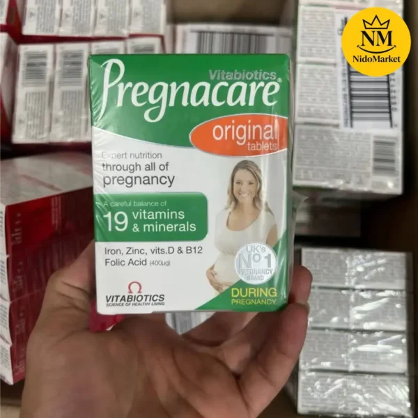 قرص پرگناکر اورجینال ویتابیوتیکس مدل Pregnacare Original - تصویر 3