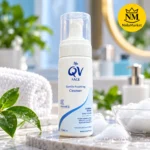 فوم شستشوی صورت کیووی QV Gentle Foaming Cleanser حجم 150 میلی لیتر مخصوص پوست نرمال تا خشک و حساس کپی