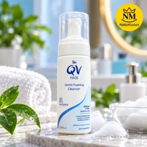 فوم شستشوی صورت کیووی QV Gentle Foaming Cleanser حجم 150 میلی لیتر مخصوص پوست نرمال تا خشک و حساس کپی
