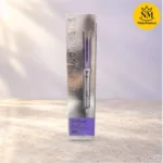 نمای جلوی جعبه نقره‌ای حالت‌دهنده مو شیگلم مدل One Touch Airflow Styler Pro سایز ۲۵ میلی‌متر با برچسب بنفش