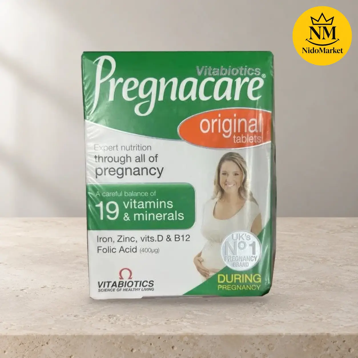 خرید قرص پرگناکر اورجینال ویتابیوتیکس مدل Pregnacare Original اورجینال قرص پرگناکر اورجینال ویتابیوتیکس در نیدومارکت